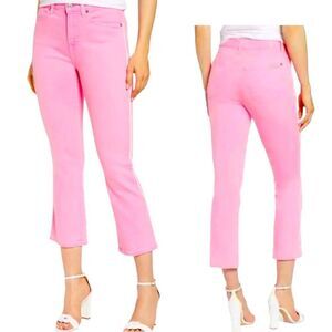 7 for all mankind jeans 💗 high waist slim kick 💗 pink 💗 size 25